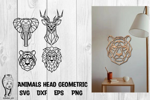 Download Animals Geometric Laser Cutting - Premium Resources