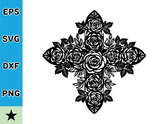 Download Lace Cross Pattern SVG Vector - Cross pattern svg Collection