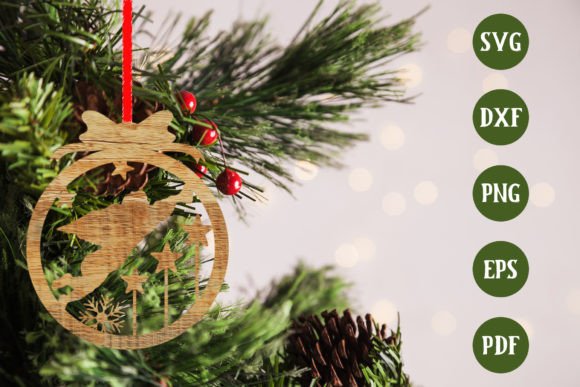 Download Christmas Tree Ornament SVG Laser Cut - Tree ornament svg Collection
