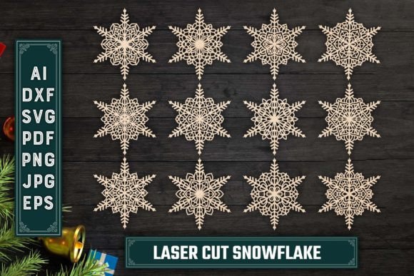 Download Christmas Ornaments Snowflake Bundle 107 - Christmas ornaments Collection