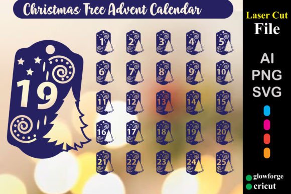 Download Christmas Tree Advent Calendar Countdown - Advent calendar Collection