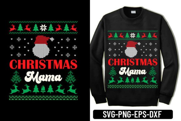 Download Christmas Mama - Ugly Sweater Svg - Premium Resources