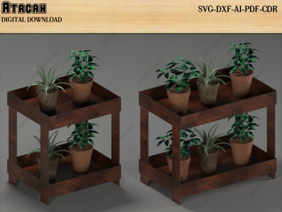 Download Indoor Plant Stand Laser Cutting Files - Cutting files Collection