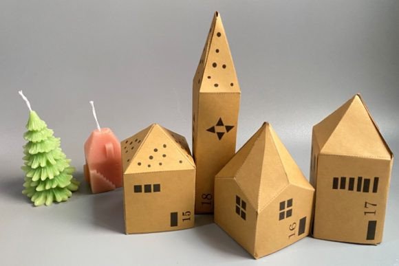 Download Advent Calendar Houses - Advent calendar Collection