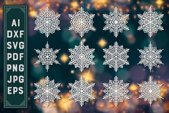 Download Christmas Ornaments Snowflake Bundle 99 - Christmas ornaments Collection