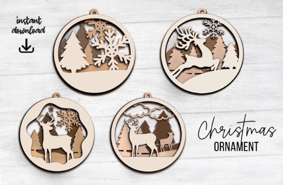 Download Christmas Balls Tree Ornament SVG - Tree ornament svg Collection