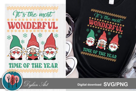 Download Gnome Christmas Ugly Sweater SVG | PNG - Ugly sweater svg Collection