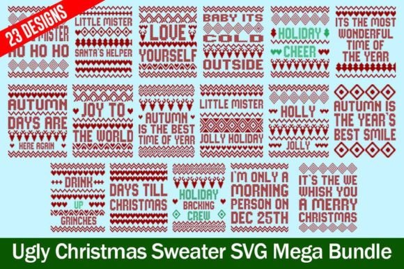 Download Ugly Sweater SVG Bundle - Ugly sweater svg Collection