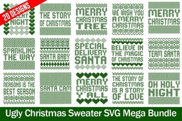 Download Vintage Ugly Sweater SVG Bundle - Ugly sweater svg Collection