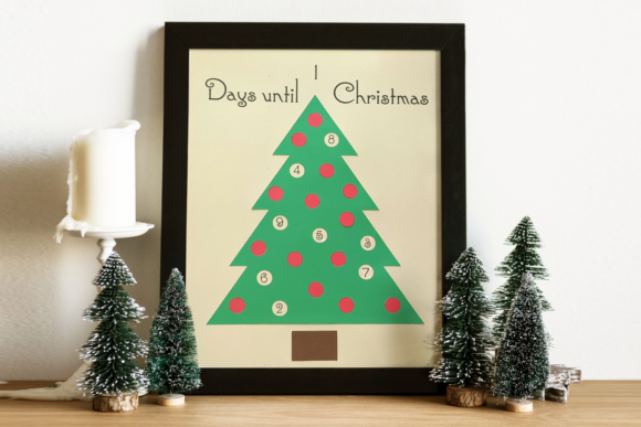 Download Christmas Tree Advent Calendar SVG &amp; PNG - Advent calendar Collection