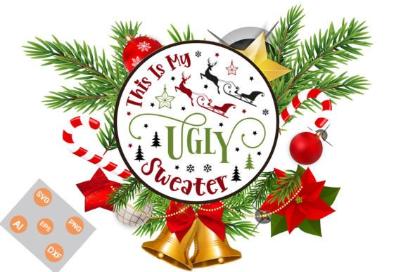 Download This is My Ugly Sweater SVG Design - Premium Resources